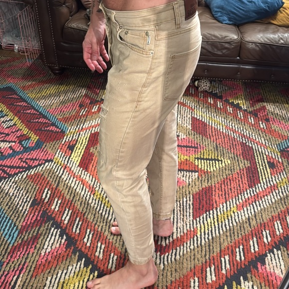 Men’s flat front distressed chinos 31 “ waist - Picture 3 of 10